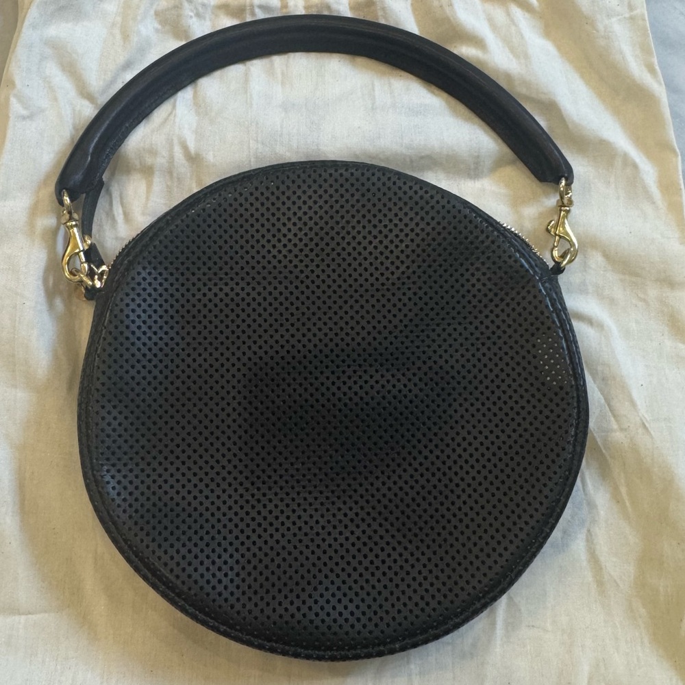 Clare V. Black Short Strap Purse